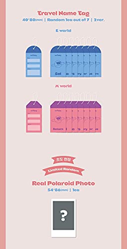 Weeekly Play Game : Holiday 4th Mini Album Random Ver CD+92p PhotoBook+2p PhotoCard+1p Photo Ticket+1p Sticker+1p Printed Photo+1p Travel Name Tag+Tracking Sealed