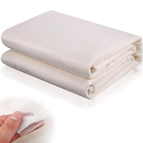 Natural Batting Double Sided Non-Woven Warm Sewing Batting Quilt Batting for Quilt, Craft and Wearable Craft, 78.7 x 59 Inch/ 2 x 1.5 m