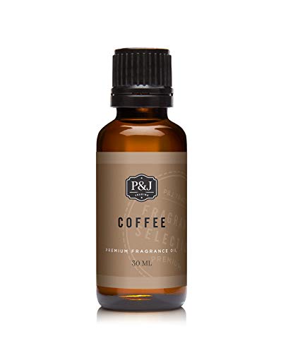 P&J Trading Coffee 30ml Fragrance Oil for Candle Fragrance, soap Making, Home Crafts, Scented Oils, Diffuser Oil, Bath & Body Crafts.