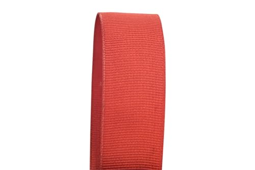 Ribbon Bazaar Solid Grosgrain Ribbon - Rust 1/4" 50yd