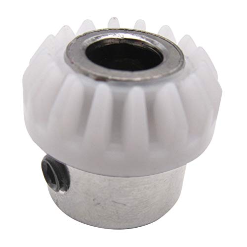 CKPSMS brand - #155819 1PCS Vertical Top Shaft Gear Compatible with/Replacement for SINGER brand 247 413 416 418 457 466 (the gear’s height is about 20.5mm)
