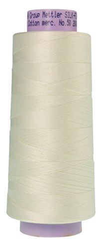 Mettler Silk-Finish Cotton Thread, 2000 yd/1829m, Muslin