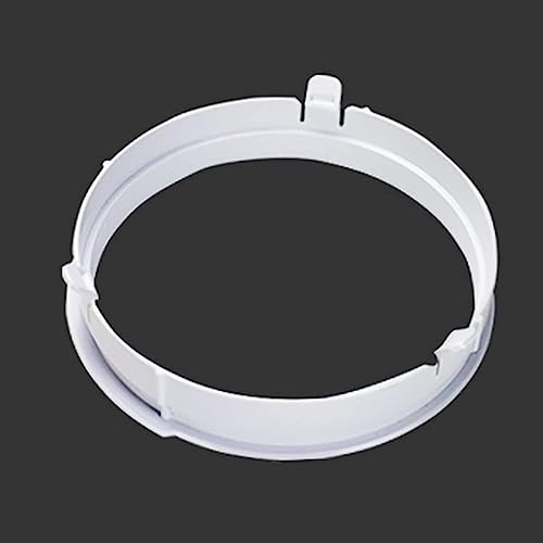 Hose Tube Connector Interface Air Conditioner Exhaust Duct Interface ABS RV Connector Adapter for Mobile Air Conditioning KYR-35 White1