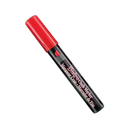 Uchida 483-C-2 Chisel Tip Bistro Chalk Marker, Red