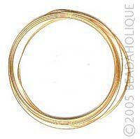 Beadaholique 14K Gold Filled Wire 22 Gauge Round Half Hard (5 Feet)