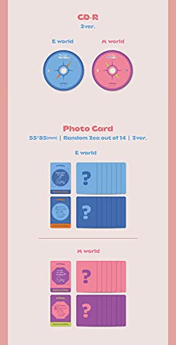 Weeekly Play Game : Holiday 4th Mini Album Random Ver CD+92p PhotoBook+2p PhotoCard+1p Photo Ticket+1p Sticker+1p Printed Photo+1p Travel Name Tag+Tracking Sealed