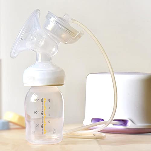 Maymom Baby Bottle Thread Changer; Allow Spectra S1 S2 Pumps Wide Mouth Flanges to be Compatible with Medela Bottles; Incl. Duckbills