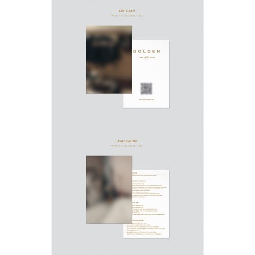 BTS JUNGKOOK GOLDEN 1st Solo Album Weverse Album Ver