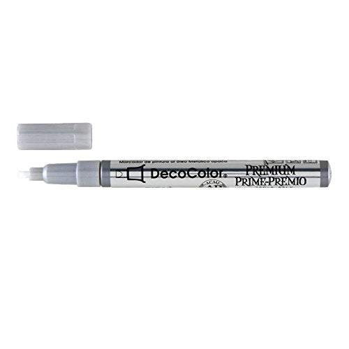 Uchida DecoColor Premium Leafing Tip Marker Silver