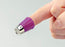 Clover I Sew for Fun Protect'n Grip Thimble, purple