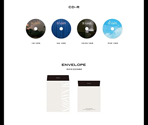 Dreamus NAYEON TWICE - IM NAYEON 1st Mini Album+Pre-Order Benefit+Folded Poster+Extra Photocards Set (I'M ver.), 210 x 290 mm (JYPK1383)
