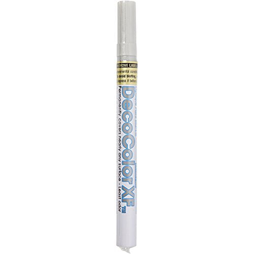 Uchida Of America CORP Uchida DecoColor Extra Fine Point Paint Markers (UCH120SSLV), Silver