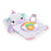 Bright Starts Tummy Time Prop & Play Baby Activity Mat with Support Pillow & Taggies - Unicorn 36 x 32.5 in, Age Newborn+