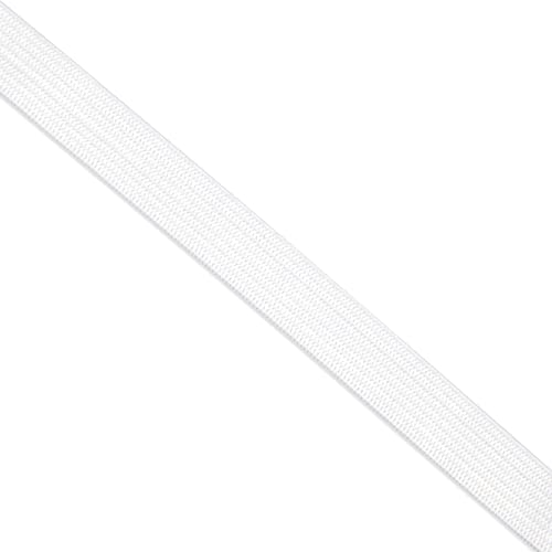 109 Yards White 1/2 Inch Elastic for Sewing Clothes, Stretch Knit Bands for DIY Crafts