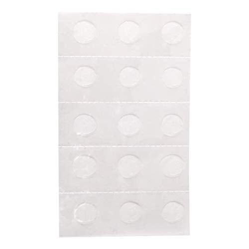 Gorilla Permanent Adhesive Dots, Double-Sided, 150 Pieces, 0.5" Diameter, Clear, (Pack of 1)