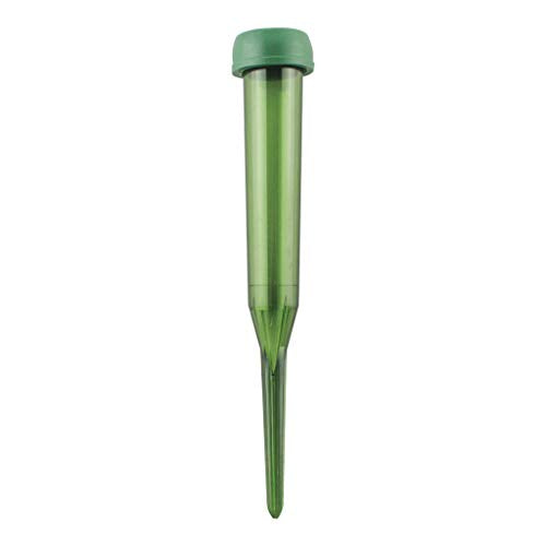 Floral Supply Online - Floral Water Tubes with Pick/Vials and Flower Guide Booklet - for Flower Arrangement. Includes Rubber Cap with Hole for Flower stem. (Pack of 30, 5" Green)