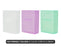 It's Academic Crayon Box with Hinged Lid and Snap Closure, Clear, Purple, and Green Plastic, (Pack of 16) (Colors May Vary)