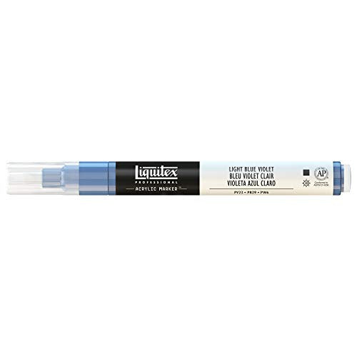 Liquitex Professional Fine Paint Marker, 8mm, Light Blue Violet