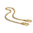 Xiazw Mini Copper Purse Chains Shoulder Crossbody Strap Bag Accessories Charm Decoration (Antique Gold,18'')
