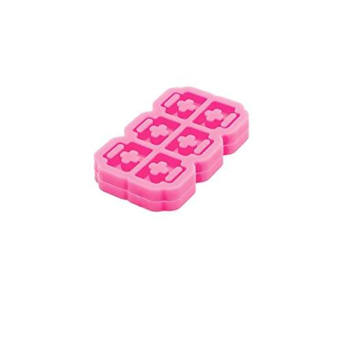 AMZTOART 2Pc Mini Medicine Chest Resin Molds for Epoxy Crafts DIY Studs Earrings, Crafting Fondant Sugarcraft Cake Chocolate Silicone Mold