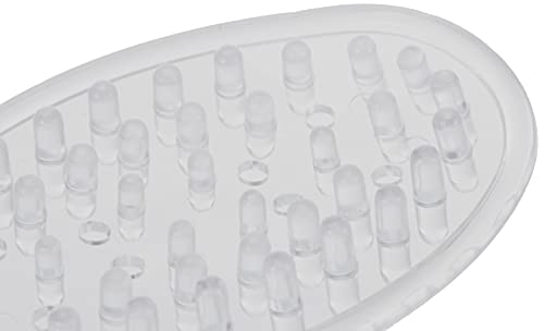 iDesign Plastic Soap Dish, Soap Saver, and Kitchen Sponge Holder - Set of 3, 0.75” x 3.25” x 4.75”, Clear