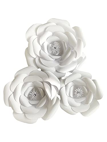 Paper Flower Template Kit - Make Your Own Paper Flowers - Paper Flowers Decoration - Make Unlimited Flowers - DIY - Rose