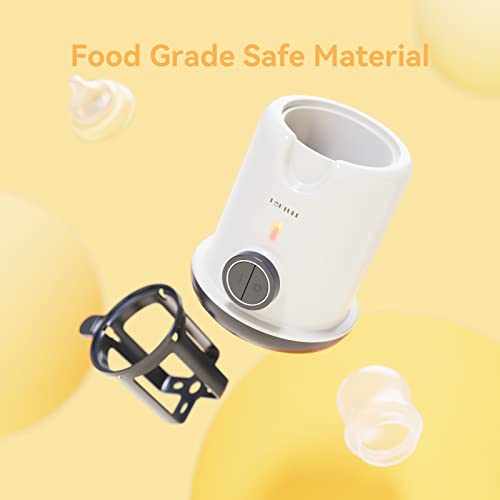 Baby Bottle Warmer 2-in-1 Bottle Warmer for Breastmilk or Formula One Button Control Easy to Use with Water Vial