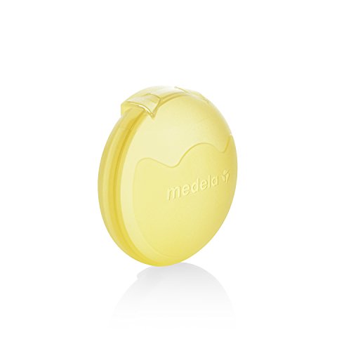 Medela Contact Nipple Shield for Breastfeeding, 24mm Medium Nippleshield, For Latch Difficulties or Flat or Inverted Nipples, 2 Count with Carrying Case, Made Without BPA, 3 Piece Set