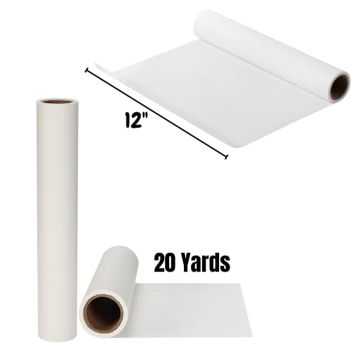 Mr. Pen- Tracing Paper Roll, 12”, 20 Yards, White Tracing Paper, Tracing Paper, Trace Paper, Trace Paper Roll, Pattern Paper, Drafting Paper, Tracing Paper for Sewing Patterns, Roll of Tracing Paper