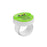 YEQIN NEW Magnetic Wrist Pin Holder 'Wrist Pinny' Slap Band 5 Vibrant Colours available (green)