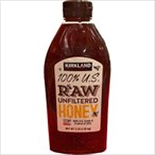 Kirkland Signature Kirkland Signature Raw Unfiltered USA Honey (48 OZ/ 3 LBS), 48 oz(Pack of 1)
