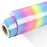 WRAPXPERT Rainbow Vinyl Permanent Adhesive Roll,12"x5ft Glossy Rainbow Pattern Vinyl for Home Decor,Crafts,Contact Paper,Car Decal