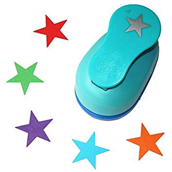 CADY Crafts Punch 2-Inch Paper Punches Craft Punches Five-Pointed Star