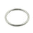 Rannb Multi-Purpose O Ring for Hardware Bags Ring Hand DIY Accessories 6mm Thick 80mm Outer Dia - Pack of 2