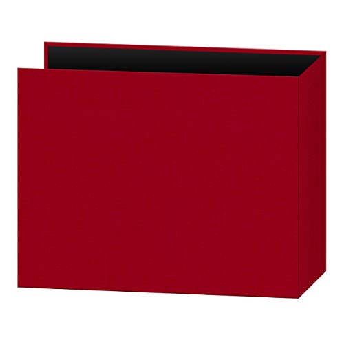 Pioneer Photo Albums 12x12 Fabric Frame 3-Ring Binder Scrapbook, Apple Red