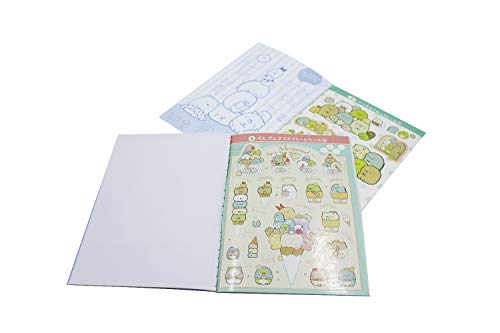 ANKOMINA 2 Pack 670 Pieces Cute Cartoon Animals Washi Stickers Book for Albums Diary Calendar Decoration Scarpbook Planner Journal Kids DIY Toy Korean Stationery