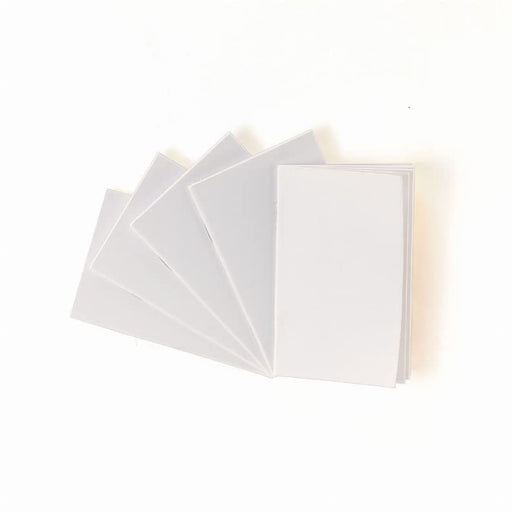 Hygloss Products White Blank Books – Tiny Books for Journaling, Sketching, Writing & More – Great for Arts & Crafts - 2.75 x 4.25 Inches - 10 Pack (77505)