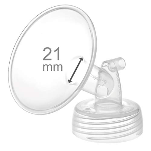 Maymom Pump Part Compatible with Spectra S1,S2 Spectra 9 Plus Breastpump; Incl Wide Mouth Flange (One flange-21mm Flange) Not Original Spectra Flange; Not Spectra Baby USA Parts