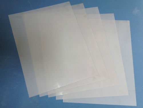 Heavy Duty 14mil Mylar Stencil Sheets - .014" Thick Polyester Sheet 6"x10" (5-Pack)