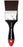 da Vinci Oil & Acrylic Series 5040 Top Acryl Paint Brush, Flat Mottler Red/Brown Synthetic with Plainwood Handle, Size 50