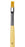 da Vinci Student Series 304 Junior Paint Brush, Flat Elastic Synthetic with Lacquered Non-Roll Handle, Size 6