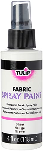 Tulip Fabric Spray 26569 SOP 4Oz Snow, 4 Fl Oz (Pack of 1), As Detailed