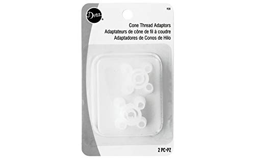 Dritz 920 Cone Thread Adapters, Clear, 2 Count