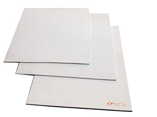 CeraTex 3170 Ceramic Fiber Paper, Size 11" x 12" 3 Sheets, 1/8" Thick(or Select 1/4", 1/16", 1/32") High Temperature Insulation Gasket or Liner for Kiln Stove Furnace Glass Fusing