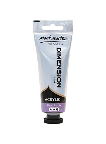 Mont Marte Dimension Acrylic 75mls - Pearl Purple