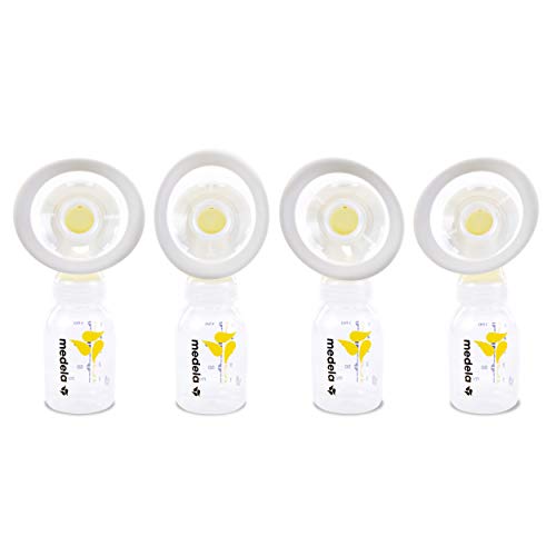 Medela PersonalFit Flex Breast Shields, 2 Pack of Medium 24mm Breast Pump Flanges, Made Without BPA, Shaped Around You for Comfortable and Efficient Pumping
