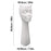 STUDIO LIMITED Styrofoam Mannequin Head, Long Neck, White Foam Wig Head Display (1 PC)