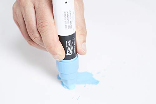 Liquitex Professional Fine Paint Marker, 8mm, Light Blue Violet