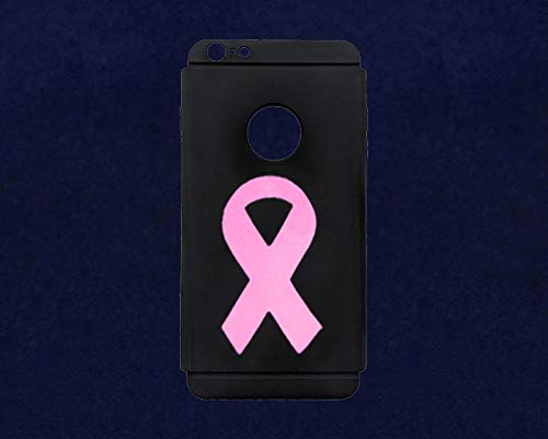 Pink Ribbon Awareness Stickers for Donation Paper Ribbons, Breast Cancer Awareness Accessories - Support and Care for Women - Perfect for Decoration, Awareness Events, Support Groups, Fundraisers and More! (1 Roll - 250 Stickers)
