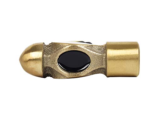 HimaPro One Pound Brass Metal Stamping Ball Pein Hammer with a complimentary heart stamp